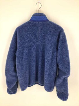 パタゴニア patagonia ジャケット メンズ - 青系 JPN：L 90s レトロXカーディガン フリースジャケット【中古】【ブランド古着バズストアBAZZSTORE】【021119】