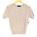【中古】マックスマーラウィークエンド MAX MARA WEEKEND ウール半袖ニット レディース M