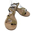 【中古】イザベルマラン ISABEL MARANT レザーサンダル レディース 38