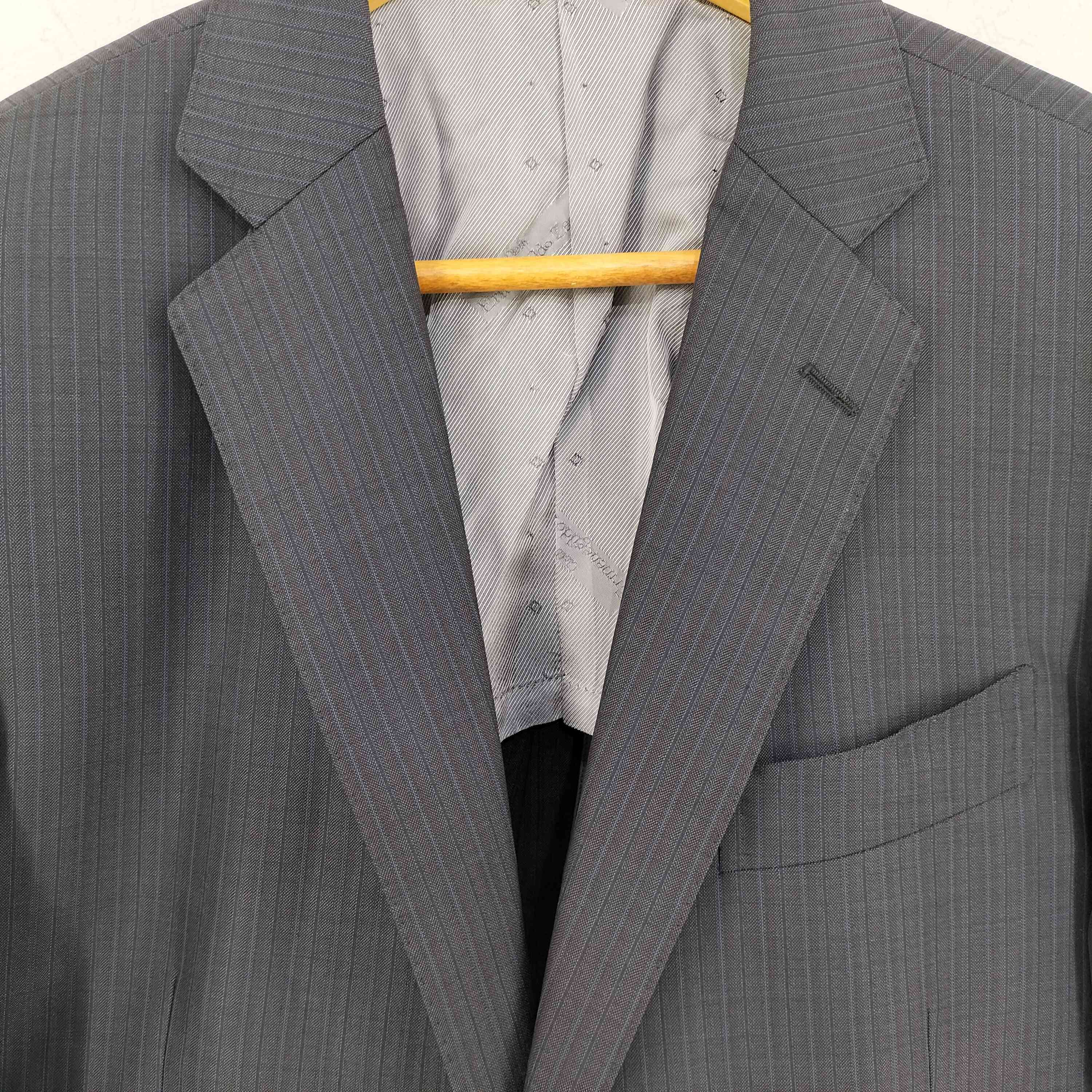 【中古】エルメネジルドゼニア Ermenegildo Zegna テーラードジャケット セットアップ 15MILMIL15 メンズ 表記無