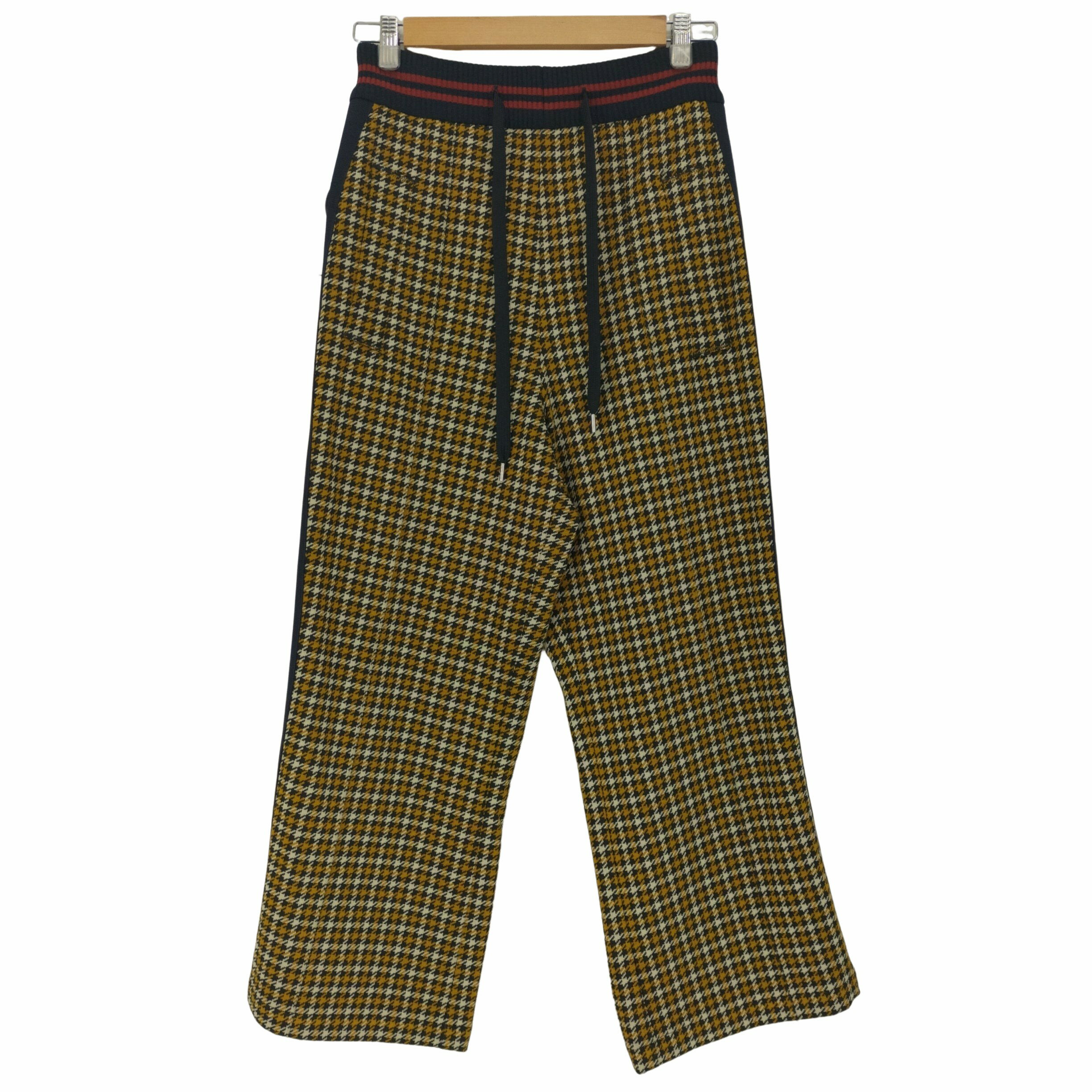 【中古】マルニ MARNI 21AW HOUNDSTOOTH PAN