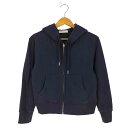 【中古】ユーズドフルギ USED古着 {{Debut de Fiore}} コットン ジップアップパーカー レディース 38