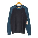 【中古】ユーズドフルギ USED古着 jack wills ワンポイント刺繍ラグランニット メンズ import:S