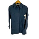 【中古】オールドイングランド OLD ENGLAND 裏地花柄 ステンカラーコート レディース 34