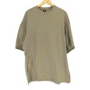 【中古】ダブルスタンダードクロージング DOUBLE STANDARD CLOTHING オーバーサイズ半袖スウェット レディース FREE