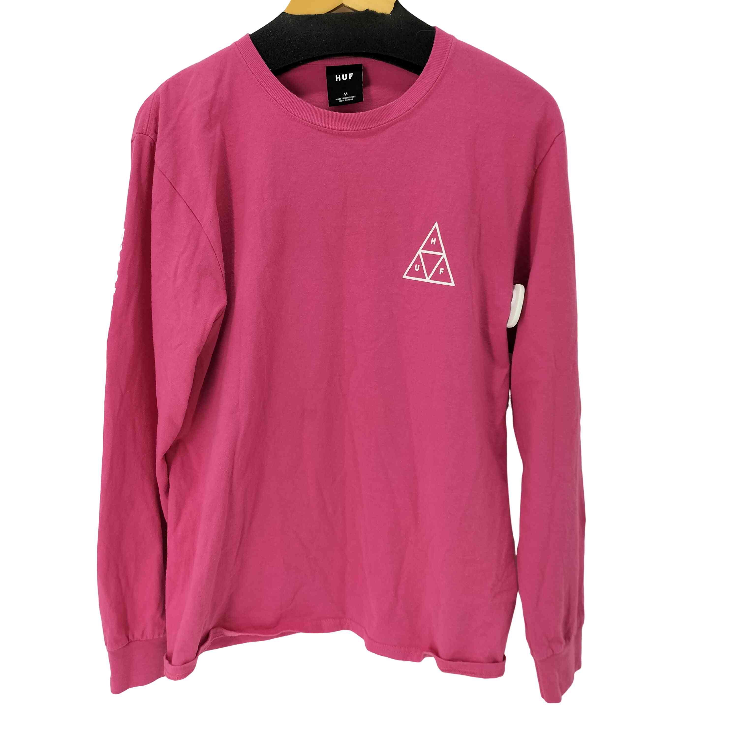 ★国内在庫/即発可*HUF*PITSTOP-MIX袖ロゴ長袖Tシャツ★ 楽天市場】HUF(カラーピンク)(Tシャツ・カットソー|トップス