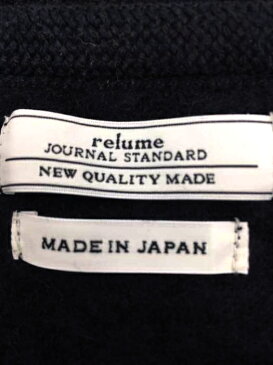 relume JOURNAL STANDARD レリューム ジャーナルスタンダード カーディガン メンズ - 黒系 JPN:M 日本サイズ:M 相当 日本製 ウールカーディガン【中古】【ブランド古着バズストアBAZZSTORE】【251120】