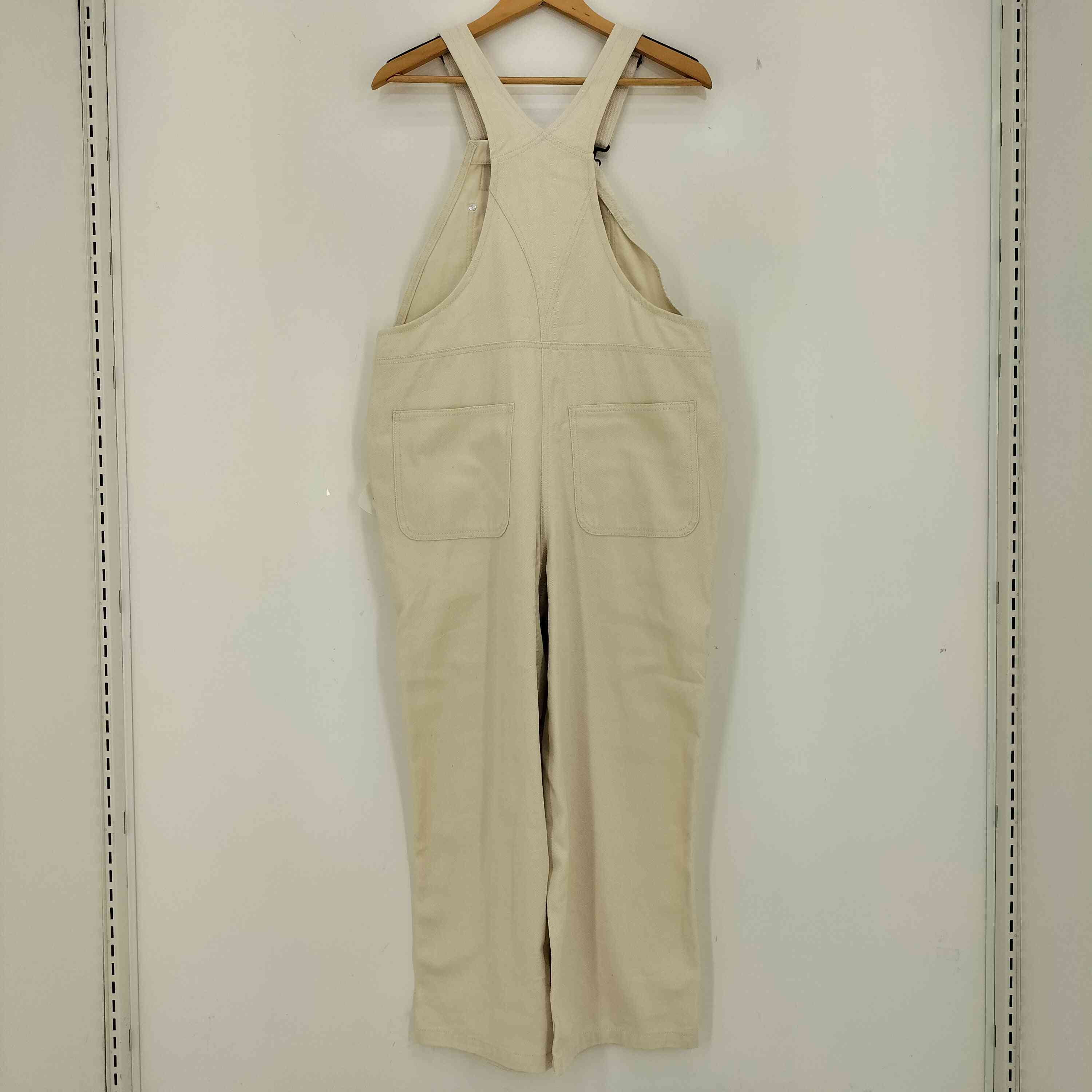 【中古】ジャバ JaVa 大人カジュアル。綿100％のこだわりサロペット レディース S