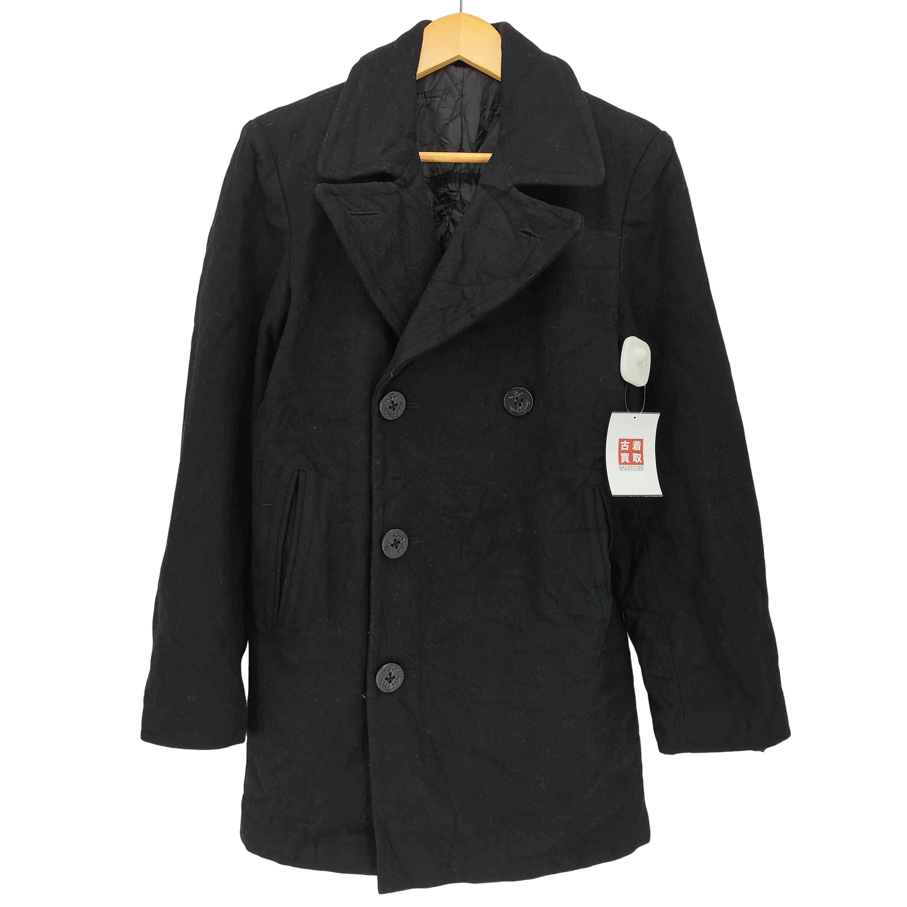 ブランド U.S.NAVY(ユーエスネイビー) カテゴリ メンズ アウター コート ピー アイテム PEA COAT ウール Pコート 表記サイズ 34-36 参考サイズ 実寸 肩幅44cm 身幅54cm 着丈82cm 袖丈64cm 素材 製品表示なし 色 黒系 状態 (C)ダメージ・使用感あり・訳あり・ワケあり・わけあり 状態詳細全体的に毛羽立ち、フロントのボタンが2つ欠損しております。 型番8405-01-145-5878 袖長袖ロングスリーブ 更新日 2025/10/09 15:05 この商品を見た人はこちらの商品もチェックしています！ 【中古】ユーエスネイビー U.S.NAVY 1981年製 A2デッキジャケット メンズ import：L¥ 24189（税込）【中古】ユーエスネイビー U.S.NAVY 00s 09年会計 オールウェザーコート ALL WEATHER COAT メンズ 42R¥ 7139（税込）【中古】ユーエスネイビー U.S.NAVY 50S メルトン ピーコート VINTAGE メンズ 42¥ 3839（税込）【中古】ユーエスネイビー U.S.NAVY 70S MELTON OVERCOAT ピーコート メンズ 38R¥ 3509（税込）【中古】ユーエスネイビー U.S.NAVY オフィサー ジャケット ブルゾン メンズ 48¥ 4169（税込）【中古】ユーエスネイビー U.S.NAVY 70S 70年製 13スター 金ボタン ピーコート メンズ 40R¥ 4169（税込）【中古】ユーエスネイビー U.S.NAVY 40s The Hecht Co. オフィサージャケット チェンジボタン メンズ 表記無¥ 3289（税込）【中古】ユーエスネイビー U.S.NAVY 00S 02年会計 DSCP ユーティリティジャケット メンズ 36R¥ 2629（税込）【中古】ユーエスネイビー U.S.NAVY 40～50S コの字留め デコTALONジップ N-1 DECK JACKET 中期～後期 メンズ 表記無¥ 86889（税込）【中古】ユーエスネイビー U.S.NAVY LINER PARKA POLARTEC フリースジャケット メンズ MEDIUM-SHORT¥ 7139（税込） こちらの商品は下井草店の取り扱いです。完売・移動している場合がございますので(03-6913-6436)にご連絡頂き、(1139247777174)をお伝えください。 BAZZSTORE(バズストア)について下北沢、渋谷、原宿、高円寺など東京の古着のメッカに多数の店舗を展開するブランド古着の買取販売の専門店です。美品、新品に近い良質な中古から、玄人好みのヴィンテージ(ビンテージ)古着アイテムを多数取り扱っております。アウトレット品ではなく、店頭買取を中心とした中古1点のみの在庫処分価格で掲載しております。主に20代、30代、40代、50代、60代と幅広い世代の方にご利用頂いております。【在庫について】実店舗と併売をしております。 店頭価格と通販価格が異なる商品が一部ございます。 他通販サイト・実店舗でも同時に販売しており、ご注文後に在庫を確認させて頂くため、在庫がない場合はキャンセル対応させて頂く場合がございます。