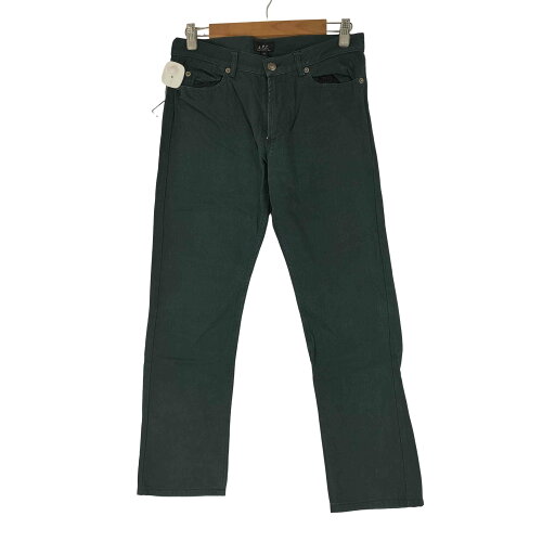【中古】アーペーセー A.P.C. ririジップ テーパードデニムパンツ メンズ 30 【中古】アーペーセー A.P.C. ririジップ テーパードデニムパンツ メンズ 30