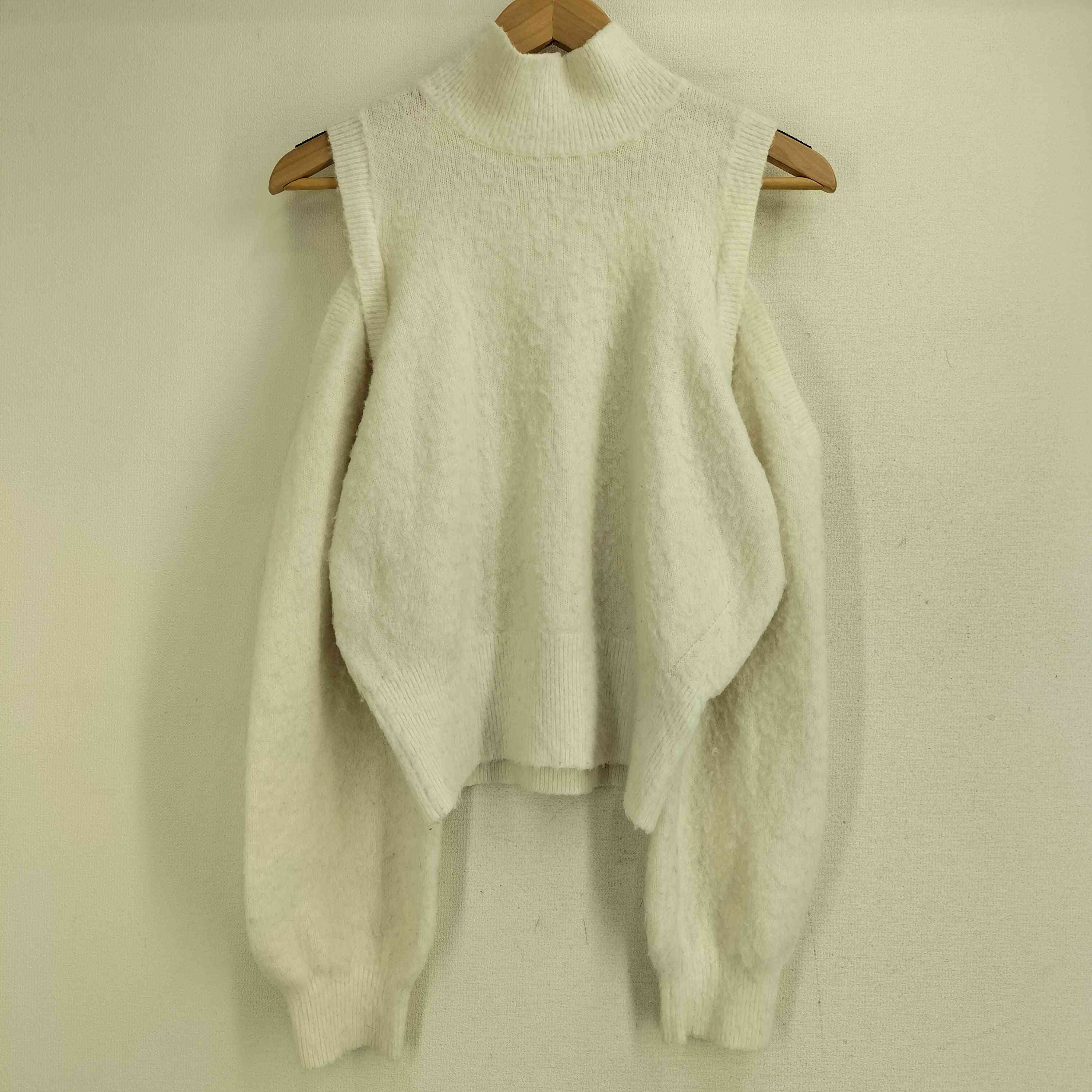 【中古】スナイデル snidel 22AW オープンショルダーニットプルオーバー レディース ONE SIZE