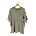 【中古】ハードロックカフェ Hard Rock Cafe 00s USA製 NEW YORK ロゴ両面プリント Tシャツ メンズ import:L