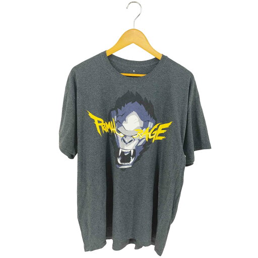【中古】ユーズドフルギ USED古着 ゲームプリントTee メンズ import:XL 【中古】ユーズドフルギ USED古着 ゲームプリントTee メンズ import:XL