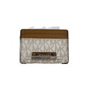 【中古】マイケルコース Michael Kors ロゴプレート モノグラムロゴカードケース レディース 表記無