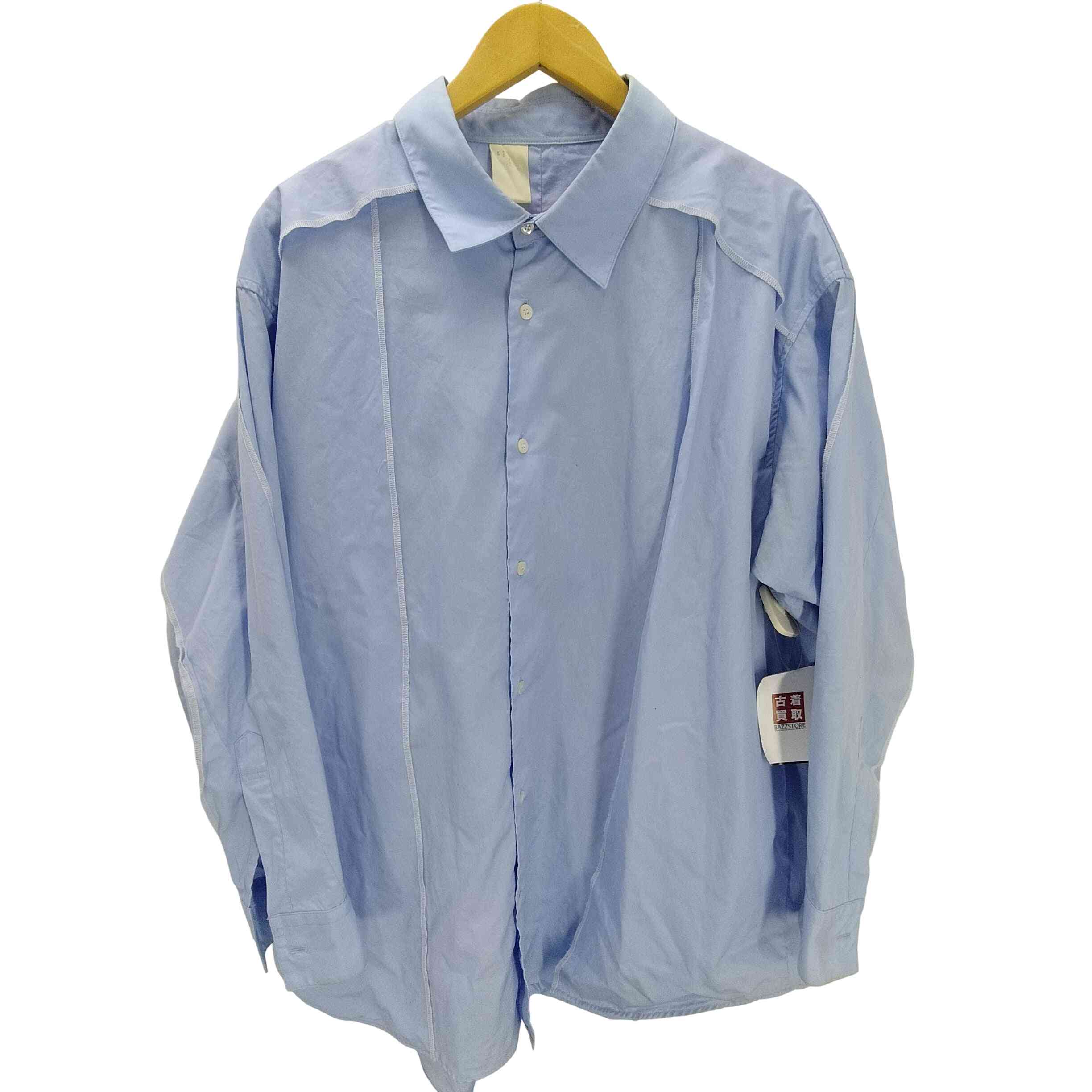 【中古】エヌハリウッド N.HOOLYWOOD インサイドアウト レイヤード デザイン L/S シャツ メンズ 36