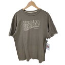 【中古】バナナリパブリック BANANA REPUBLIC ロゴ Tシャツ メンズ import：L