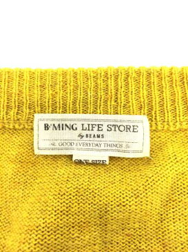 ビーミング ライフストアバイビームス B MING LIFE STORE by BEAMS ニット・セーター レディース 2019年秋冬新作 黄系 ONE SIZE ONE SIZE 19AW カシミヤ混 Vネック プルオーバー【中古】【ブランド古着バズストアBAZZSTORE】【171119】