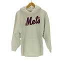 【中古】ローリングス rawlings USA製 Mets プリントプルオーバーフーディー メンズ JPN:L