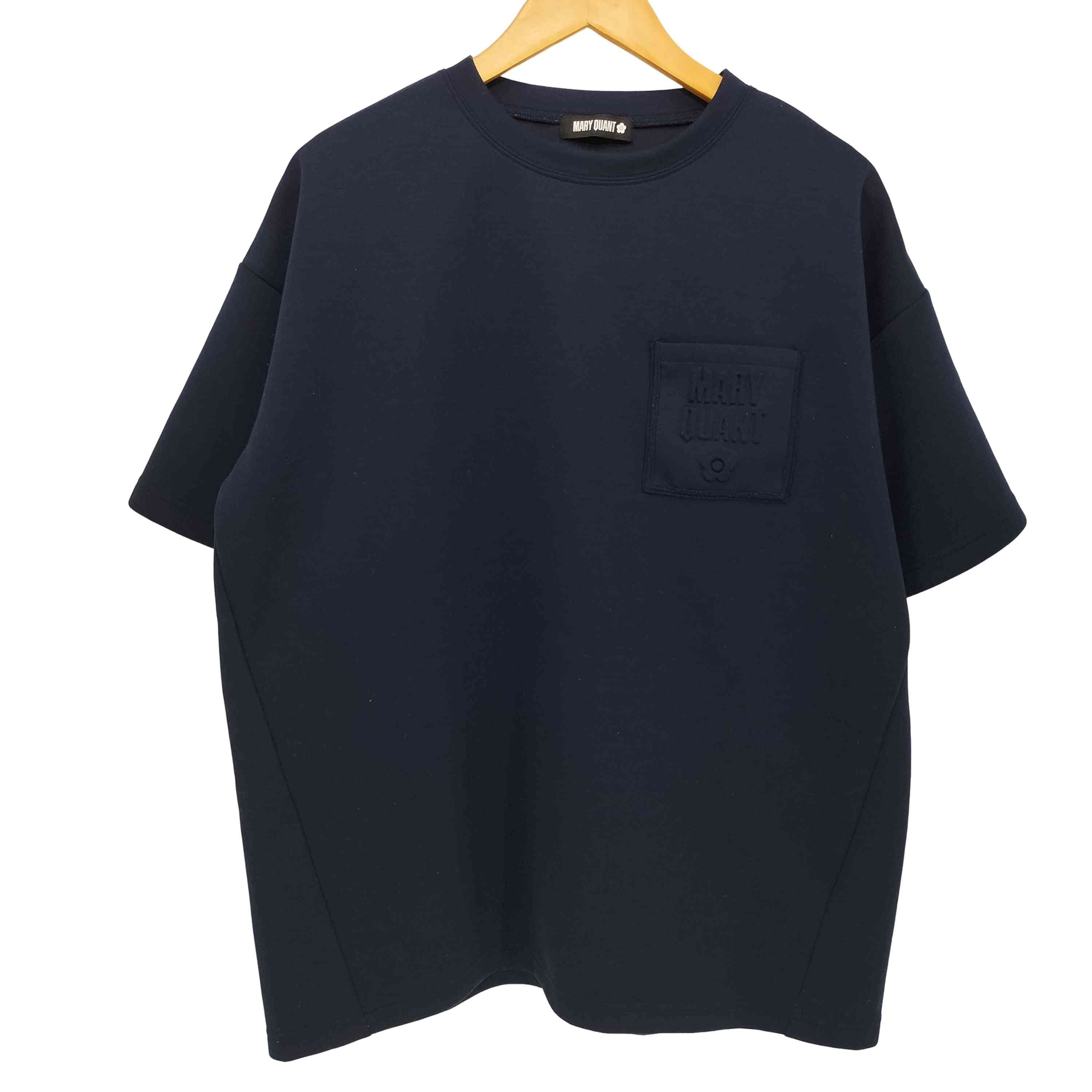 美品MORABITO モラビト カットソー Tシャツ パフスリーブ 黒 ロゴ刺繍 楽天市場】マリークワント(柄刺繍)(Tシャツ・カットソー