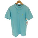 【中古】ポロバイラルフローレン Polo by RALPH LAUREN ポニー刺繍 S/S ポロシャツ メンズ import:L