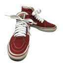 【中古】バンズ VANS 00S SK8-HI スケハイ ドット柄 ハイカット スニーカー レディース US:5.5