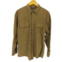 【中古】ナイツブリッジ KNIGHTSBRIDGE 90S フラップポケット L/S シャツ メンズ JPN:L