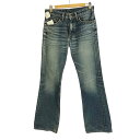 【中古】リーバイス Levis 00S ボタン裏 HKQ8 刻印 517-03 ブーツカット デニムパンツ メンズ W30L33