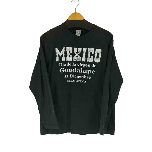 【中古】ユーズドフルギ USED古着 両面プリント L/S Tシャツ メンズ M 【中古】ユーズドフルギ USED古着 両面プリント L/S Tシャツ メンズ M