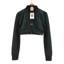 【中古】クレージュ courreges MAXI RIB CROPPED SWEATSHIRT レディース import:M