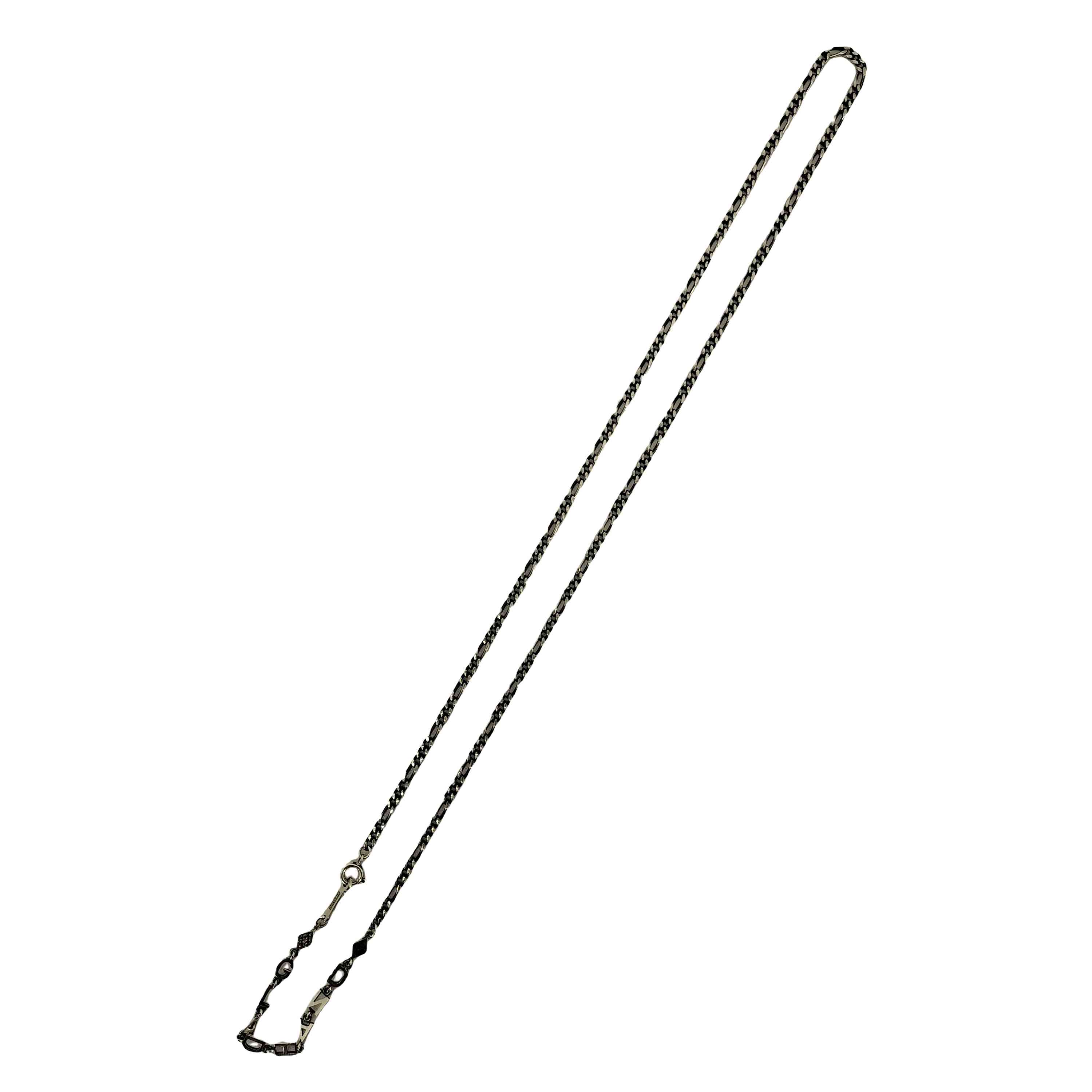 【中古】グラッドハンド GLADHAND LETTERS NECKLACE STERLING刻印 ロゴレターネックレス チェーン メンズ 表記無