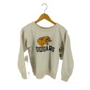 【中古】ミクスタ MIXTA USA製 COUGARS クルーネックスウェット レディース import:XS