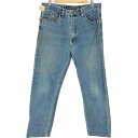【中古】ユーズドフルギ USED古着 ROCK ZONE ストレートデニム メンズ 39(4)