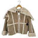 yÁzp[o[Y PERVERZE 20AW CIRCLE CURVE MOUTON COAT fB[X \L