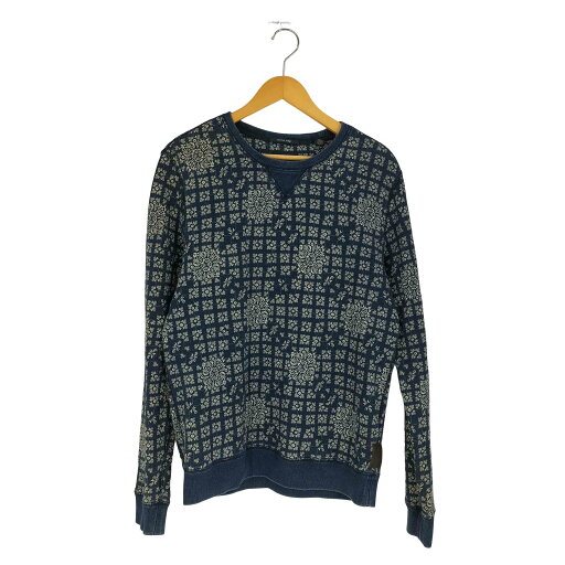 【中古】スコッチアンドソーダ SCOTCH&SODA 総柄 コットンクルーネックスウェット メンズ import:M 【中古】スコッチアンドソーダ SCOTCH&SODA 総柄 コットンクルーネックスウェット メンズ import:M