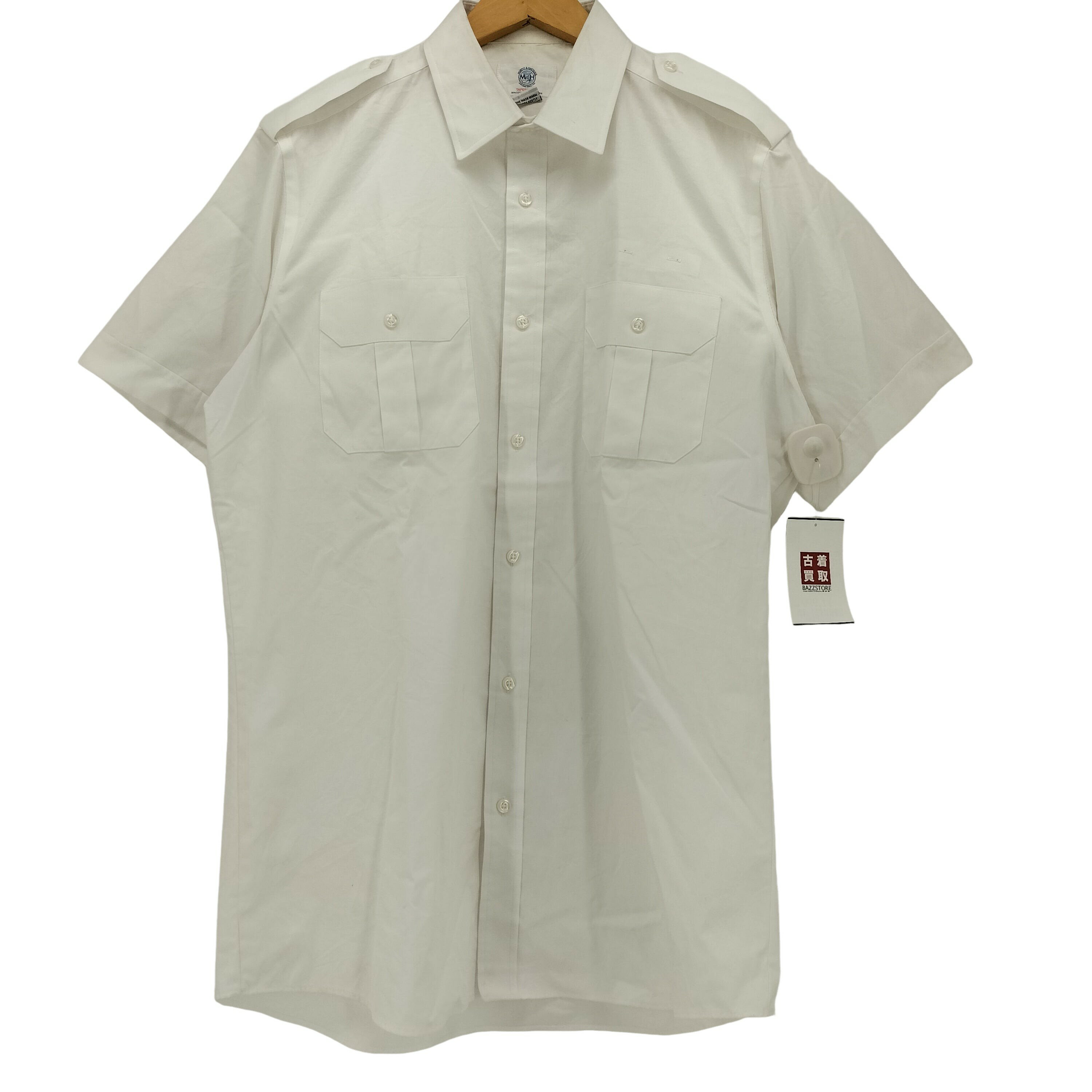 【中古】フルギ M&H MURPHY & HARTELIUS TAPERED FIT OEKO-TEX コットンポリエステル 半袖 S/S シャツ メンズ 17