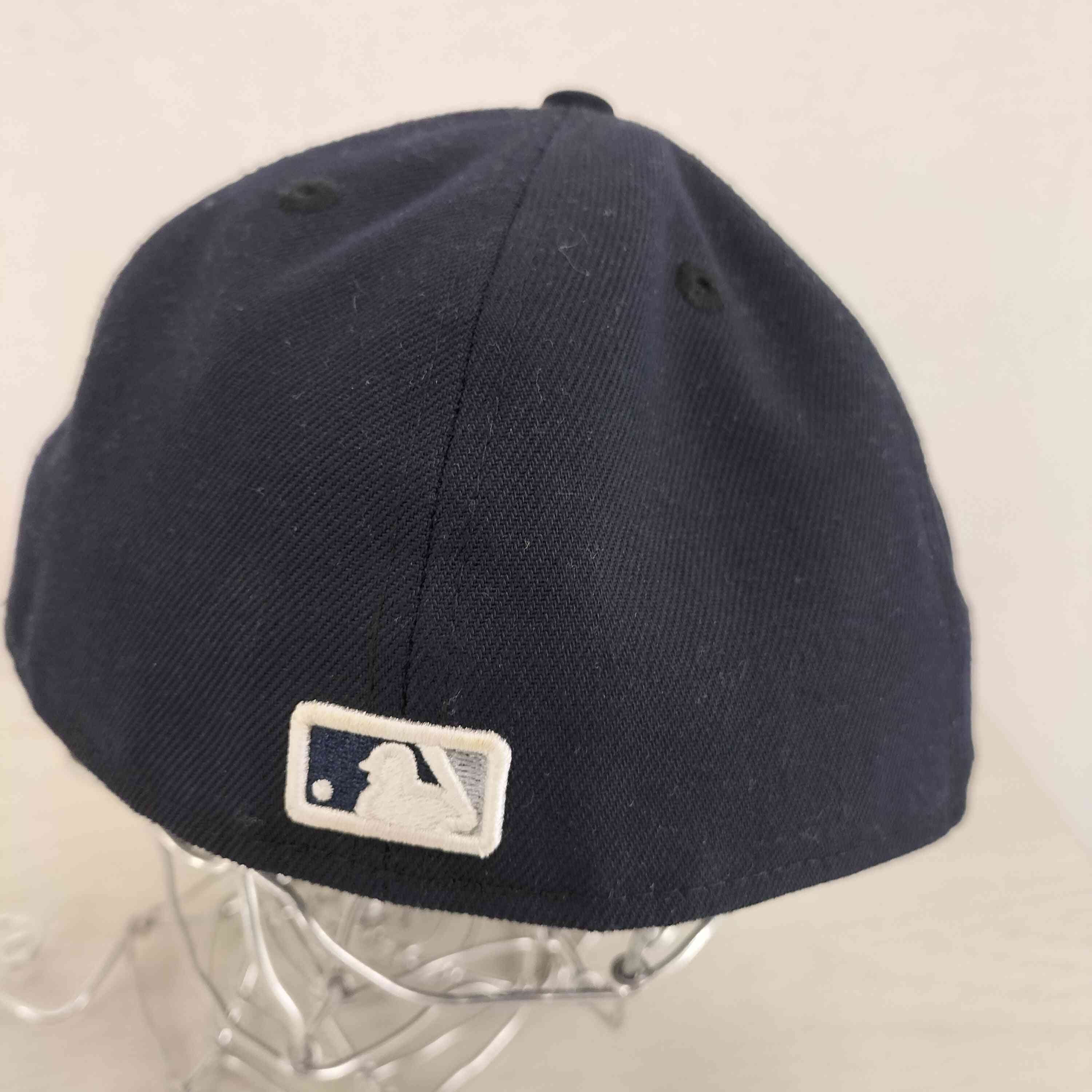 【中古】ニューエラ NEW ERA MLBチームロゴ刺繍 59FIFTY 6パネルキャップ メンズ 7 1/2