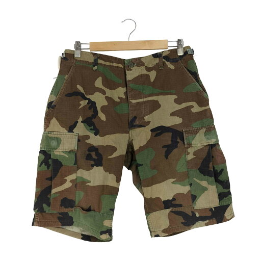 【中古】ユーエスアーミー U.S. ARMY ウッドランドカモ リップストップ カーゴショーツ ショートパンツ メンズ MEDIUM-REGULAR 【中古】ユーエスアーミー U.S. ARMY ウッドランドカモ リップストップ カーゴショーツ ショートパンツ メンズ MEDIUM-REGULAR