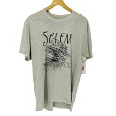 【中古】オニータ ONEITA 90S USA製 シングルステッチ フロントプリント Tシャツ メンズ import:XL