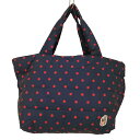 【中古】ルートート ROOTOTE ドット パテッド ダウン トート バッグ レディース 表記無