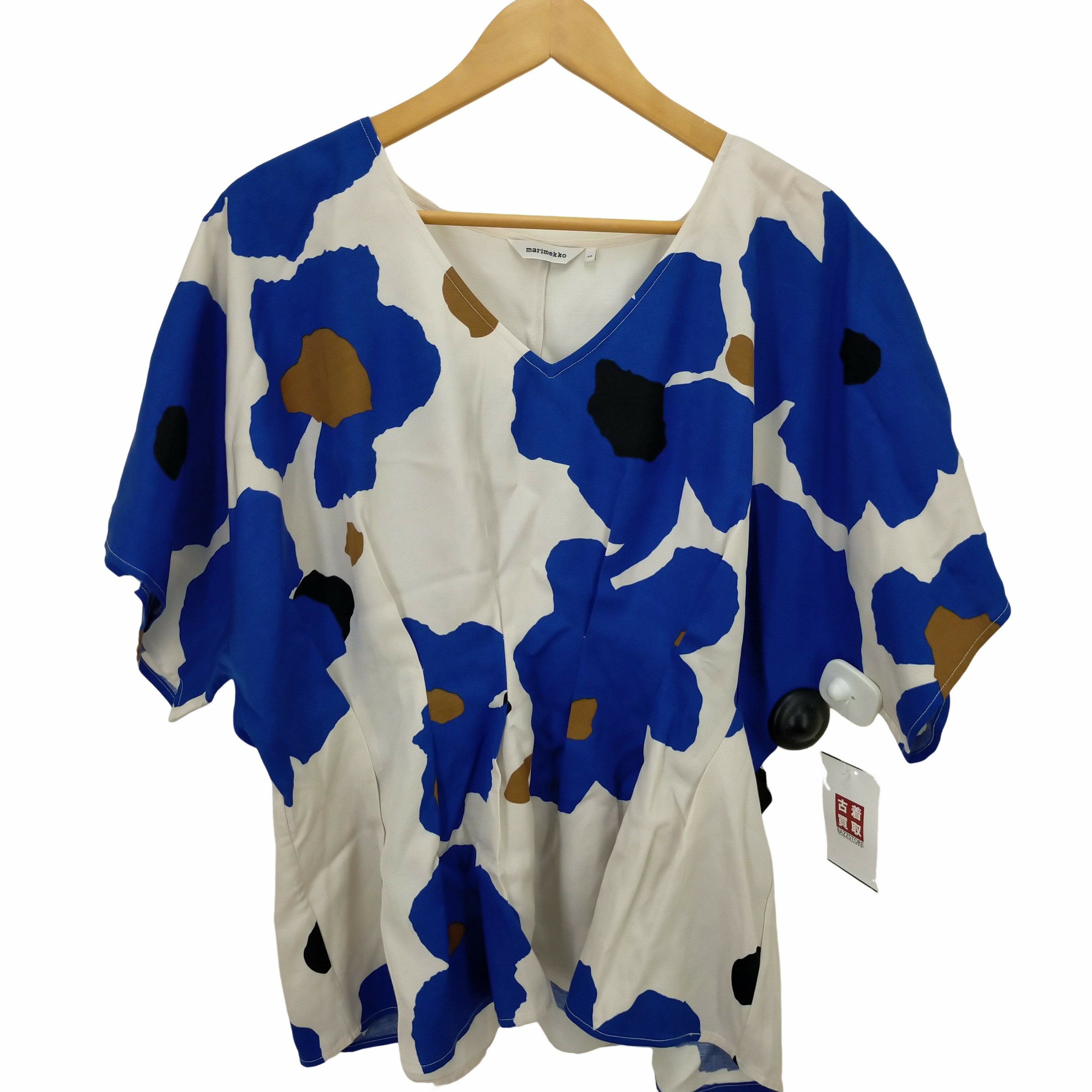 【中古】マリメッコ marimekko Agda Liito ブラウス レディース 40