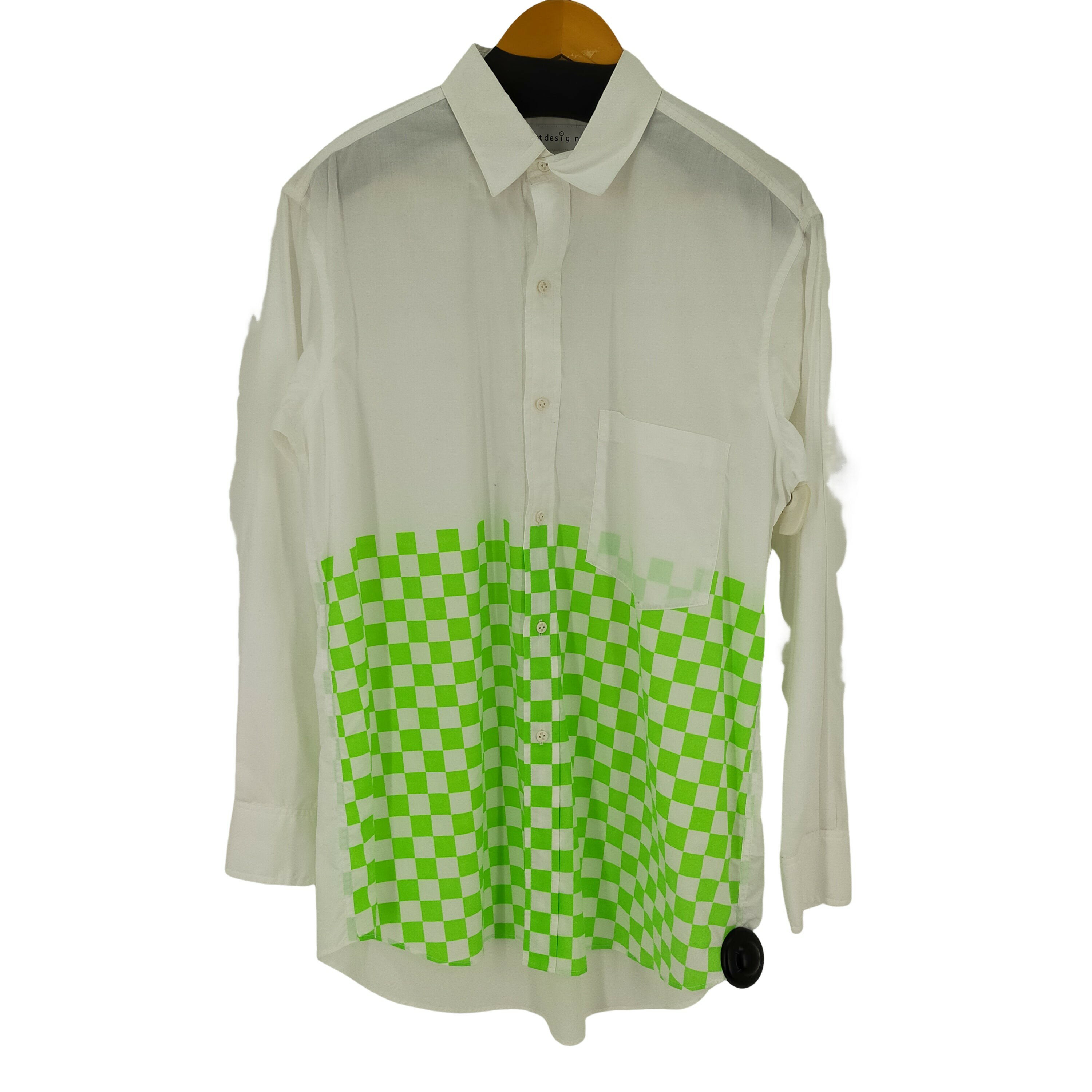 【中古】ミントデザインズ mintdesigns 23ss Checkered Flag Shirts メンズ JPN：5