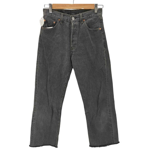 【中古】リーバイス Levis 90S USA製 先染めブラック 501 ボタン裏524 メンズ W29 【中古】リーバイス Levis 90S USA製 先染めブラック 501 ボタン裏524 メンズ W29