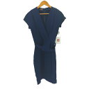【中古】アニオナ AGNONA イタリア製 シルク ドレスワンピース レディース EUR:40