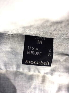 モンベル mont bell シャンブレーシャツ メンズ - 青系 JPN：M 日本サイズ：M 相当 半袖ボタンシャツ【中古】【ブランド古着バズストアBAZZSTORE】【070220】