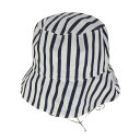 【中古】マッキントッシュ ロンドン Mackintosh LONDON ストライプ リバーシブル バケットハット レディース 表記無