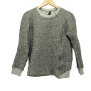 【中古】セオリー theory ななめジップ カーディガン/ クルーネックニット メンズ JPN:S