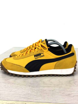 PUMA プーマ スニーカー メンズ - 黄系 JPN:27 日本サイズ:27cm 相当 FAST RIDER【中古】【ブランド古着バズストアBAZZSTORE】【280621】
