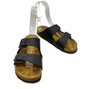 【中古】ビルケンシュトック BIRKENSTOCK ARIZONA アリゾナ レザーベルト サンダル レディース JPN:22.5