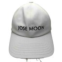 【中古】ユーズドフルギ USED古着 23AW JOSE MOON ロゴ 刺繍 キャップ レディース FREE