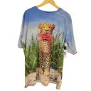 【中古】ユーズドフルギ USED古着 {{KIM LAUGHTON}} Total Pattern S/S Tee Import メンズ 表記無